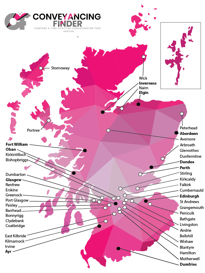 working throughout the whol of scotland